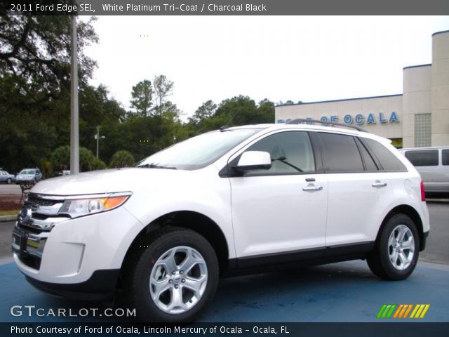 2011 Ford Edge SEL in White Platinum Tri-Coat