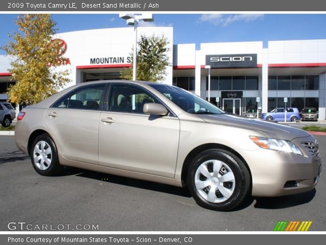 2009 Toyota Camry LE in Desert Sand Metallic