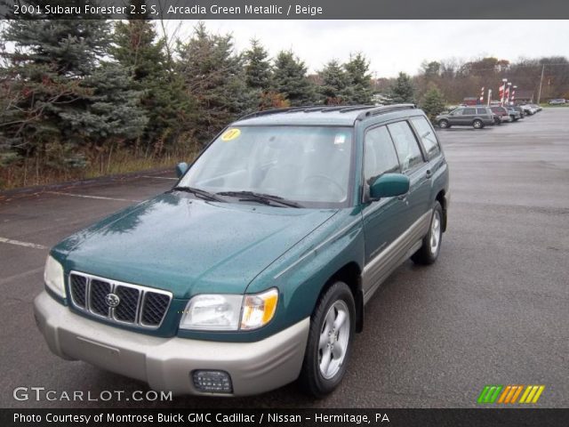 2001 Subaru Forester 2.5 S in Arcadia Green Metallic