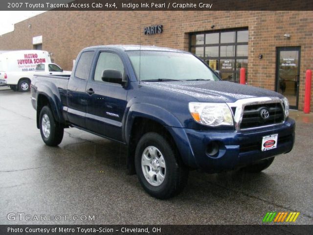 2007 Toyota Tacoma Access Cab 4x4 in Indigo Ink Pearl