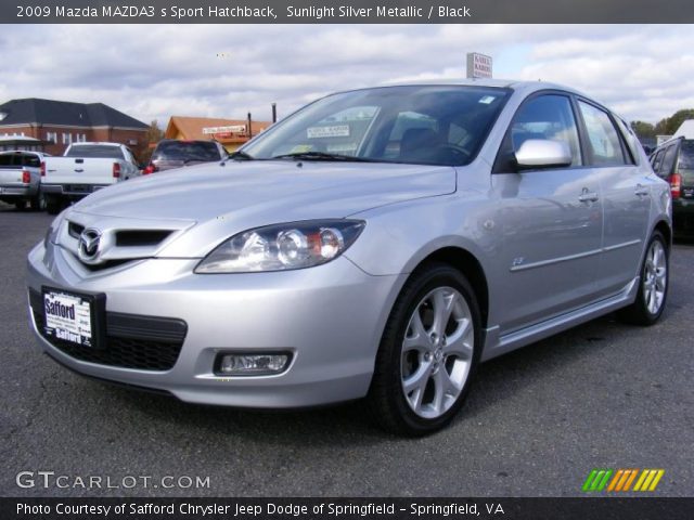 2009 Mazda MAZDA3 s Sport Hatchback in Sunlight Silver Metallic