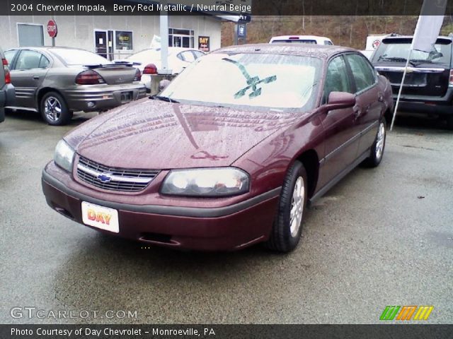 2004 Chevrolet Impala  in Berry Red Metallic