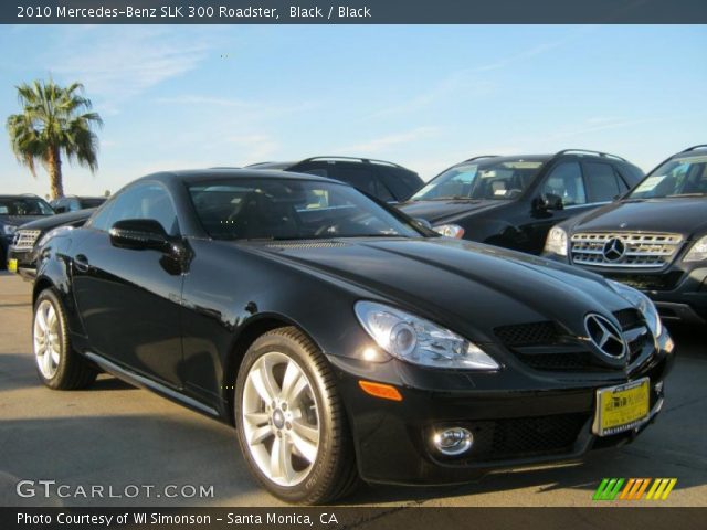 2010 Mercedes-Benz SLK 300 Roadster in Black