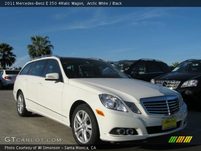 2011 Mercedes-Benz E 350 4Matic Wagon in Arctic White