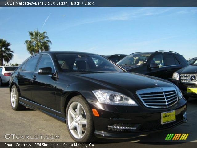 2011 Mercedes-Benz S 550 Sedan in Black