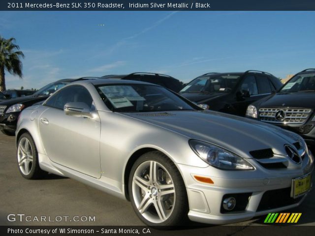 2011 Mercedes-Benz SLK 350 Roadster in Iridium Silver Metallic