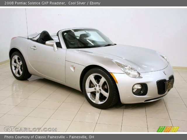 2008 Pontiac Solstice GXP Roadster in Cool Silver