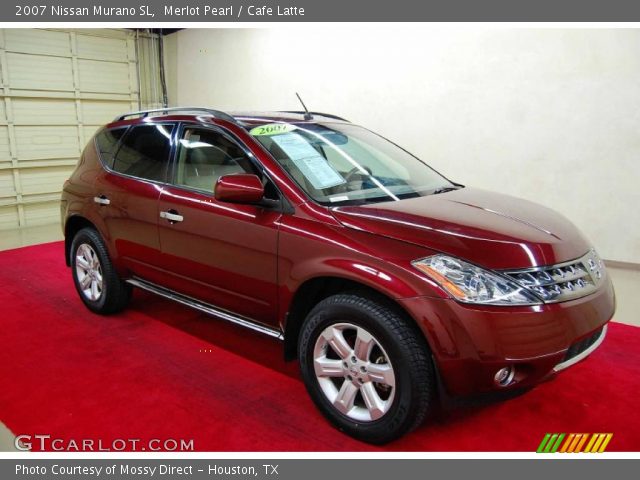 2007 Nissan Murano SL in Merlot Pearl