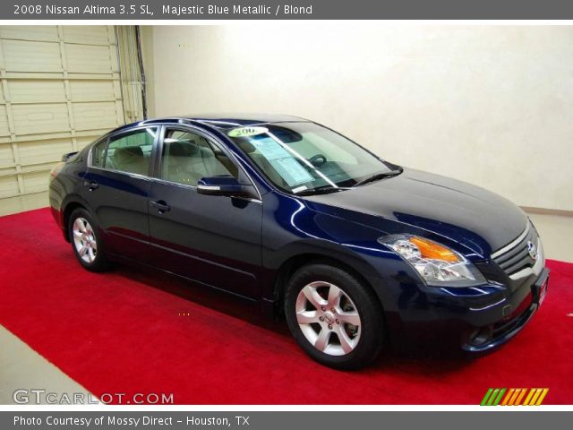 2008 Nissan Altima 3.5 SL in Majestic Blue Metallic