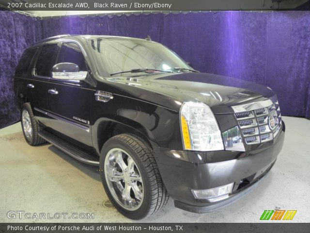 2007 Cadillac Escalade AWD in Black Raven