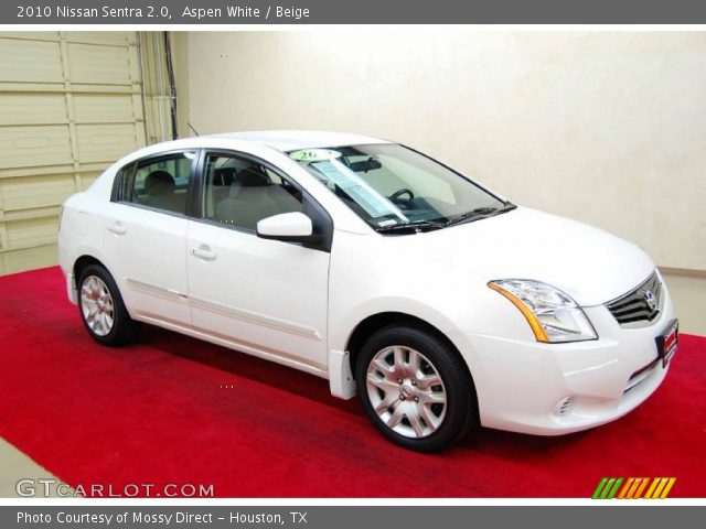 2010 Nissan Sentra 2.0 in Aspen White