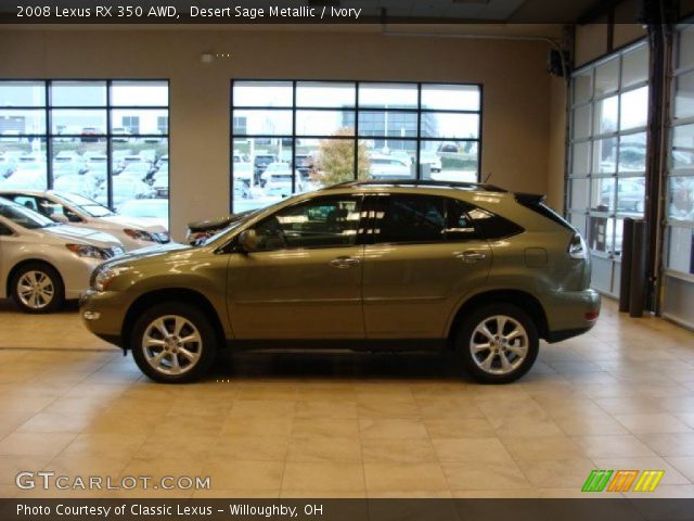 2008 Lexus RX 350 AWD in Desert Sage Metallic