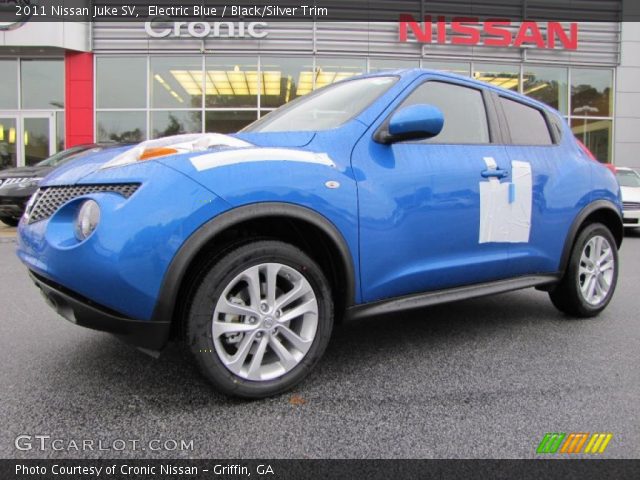 2011 Nissan juke electric blue #7