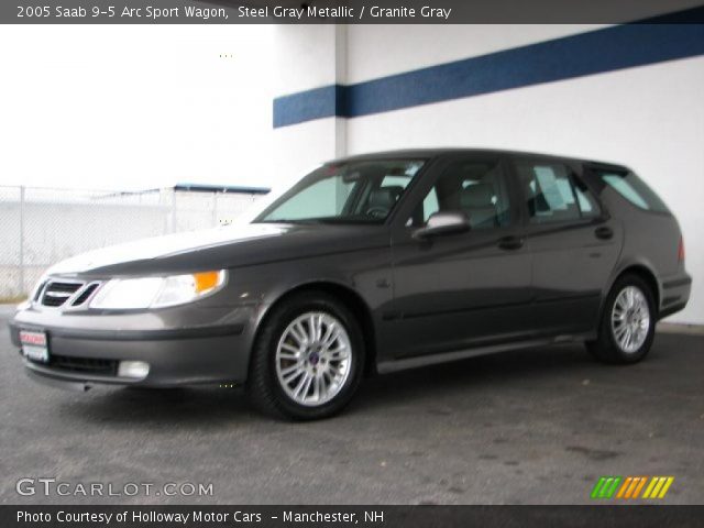 2005 Saab 9-5 Arc Sport Wagon in Steel Gray Metallic