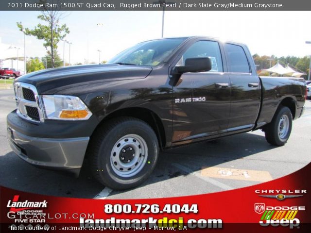 2011 Dodge Ram 1500 ST Quad Cab in Rugged Brown Pearl