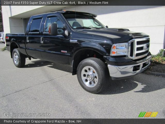 2007 Ford F350 Super Duty XLT Crew Cab 4x4 in Black