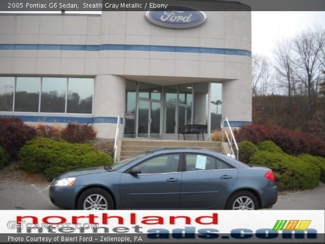 2005 Pontiac G6 Sedan in Stealth Gray Metallic