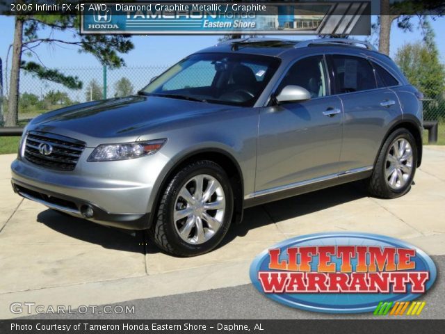 2006 Infiniti FX 45 AWD in Diamond Graphite Metallic