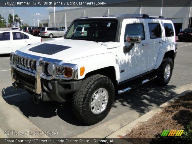 2007 Hummer H3 X in Birch White