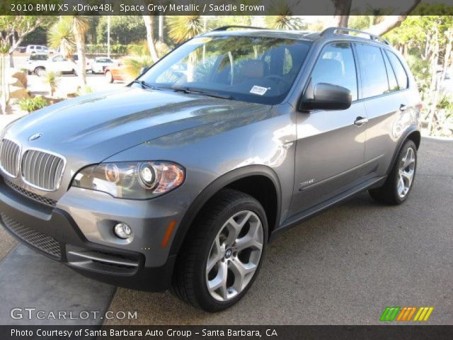 2010 BMW X5 xDrive48i in Space Grey Metallic