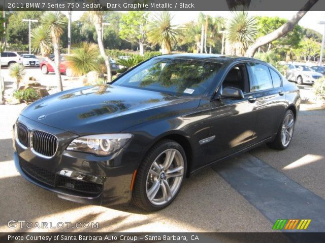2011 BMW 7 Series 750i Sedan in Dark Graphite Metallic