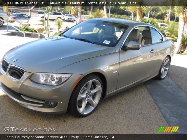 2011 BMW 3 Series 335i Convertible in Platinum Bronze Metallic