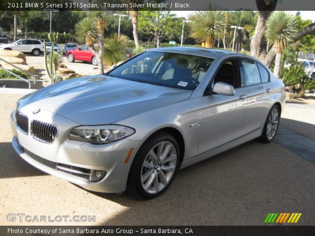 2011 Bmw 535i titanium silver #5