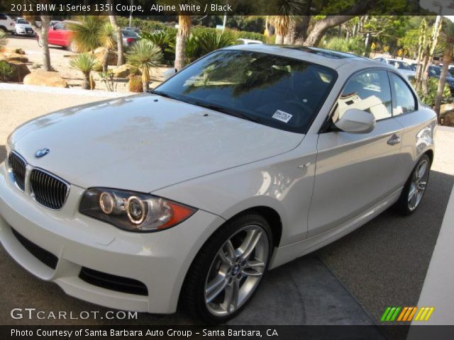 2011 BMW 1 Series 135i Coupe in Alpine White