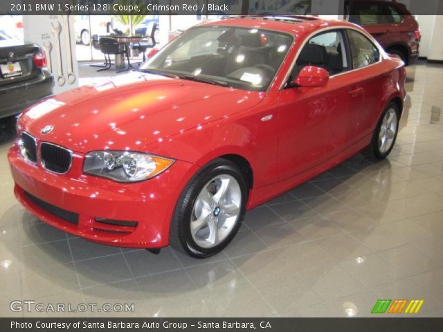 2011 BMW 1 Series 128i Coupe in Crimson Red