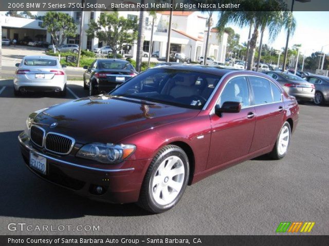 Barbera red bmw 750li #6