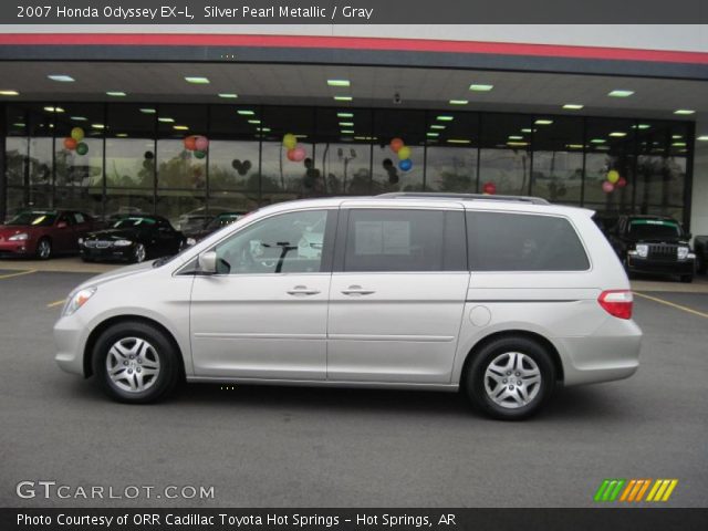 2007 Honda Odyssey EX-L in Silver Pearl Metallic