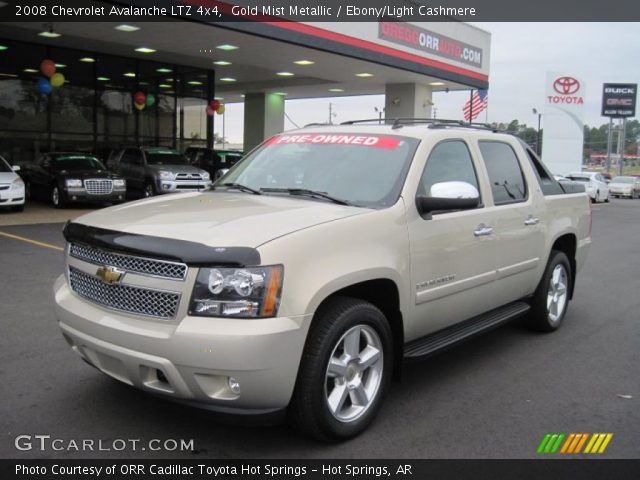 2008 Chevrolet Avalanche LTZ 4x4 in Gold Mist Metallic