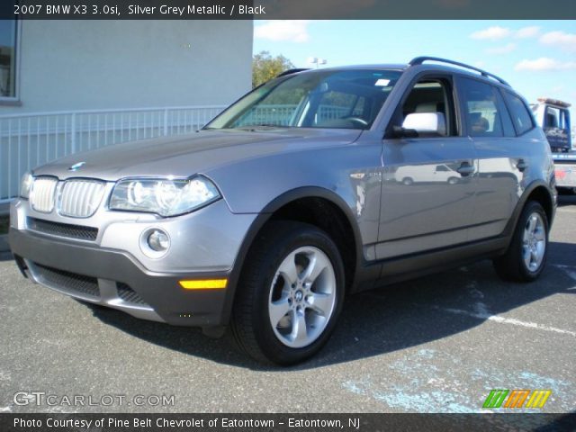 2007 BMW X3 3.0si in Silver Grey Metallic