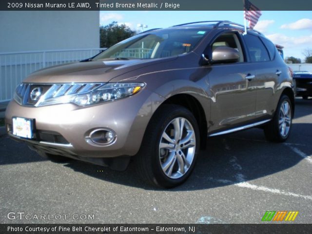 2009 Nissan Murano LE AWD in Tinted Bronze Metallic