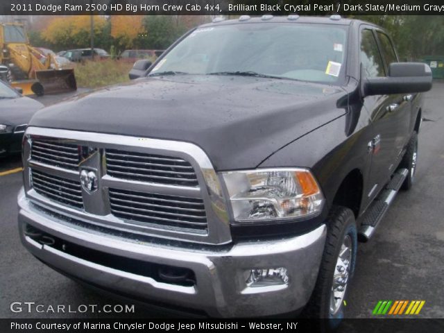 2011 Dodge Ram 2500 HD Big Horn Crew Cab 4x4 in Brilliant Black Crystal Pearl