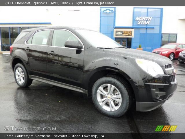 2011 Chevrolet Equinox LS AWD in Black
