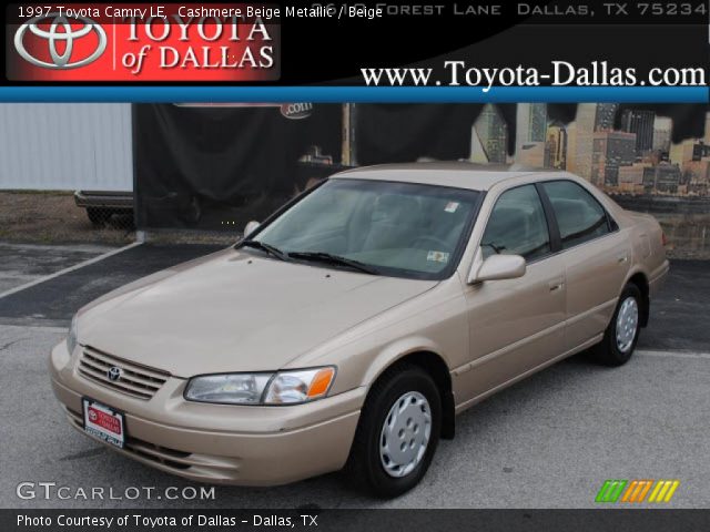 1997 Toyota Camry LE in Cashmere Beige Metallic