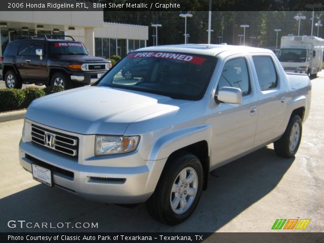2006 Honda Ridgeline RTL in Billet Silver Metallic