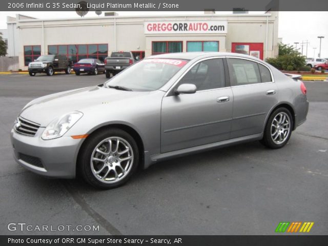 2006 Infiniti G 35 Sedan in Liquid Platinum Metallic