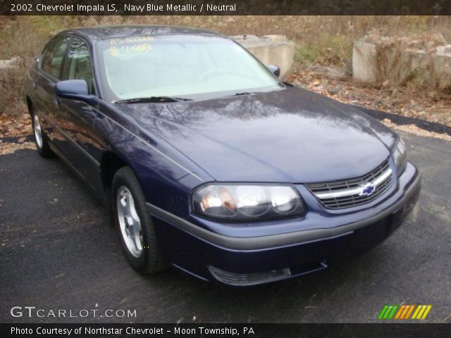 2002 Chevrolet Impala LS in Navy Blue Metallic