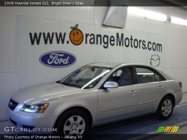 2008 Hyundai Sonata GLS in Bright Silver