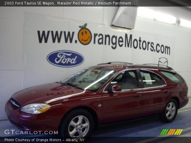 2003 Ford Taurus SE Wagon in Matador Red Metallic