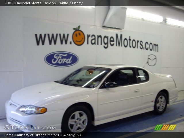 2002 Chevrolet Monte Carlo SS in White