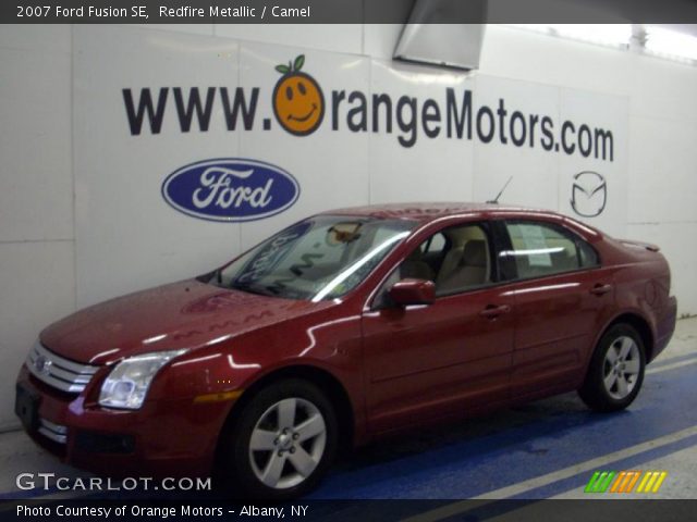 2007 Ford Fusion SE in Redfire Metallic