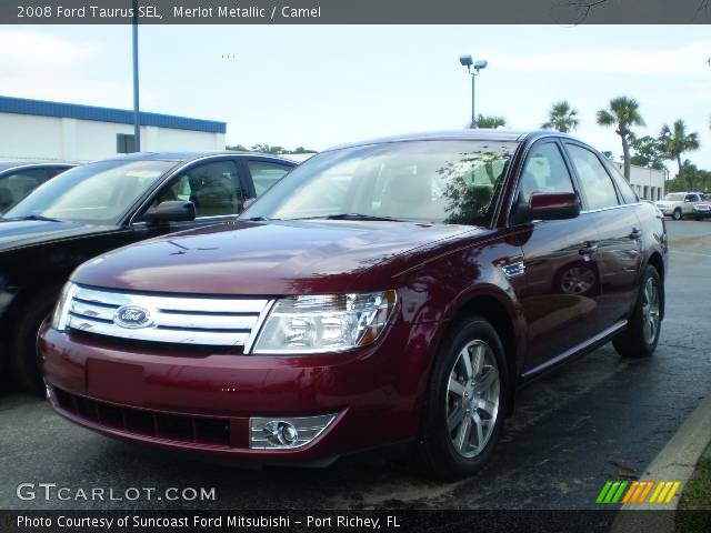 2008 Ford Taurus SEL in Merlot Metallic