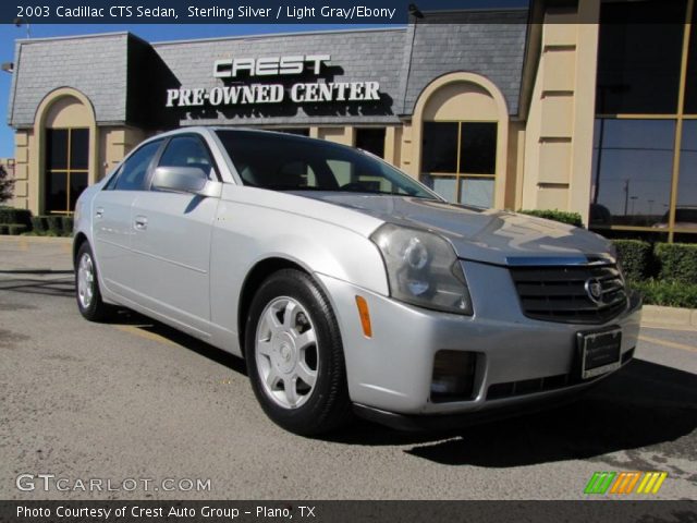 2003 Cadillac CTS Sedan in Sterling Silver