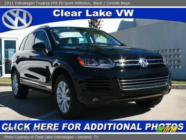 2011 Volkswagen Touareg VR6 FSI Sport 4XMotion in Black