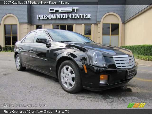 2007 Cadillac CTS Sedan in Black Raven