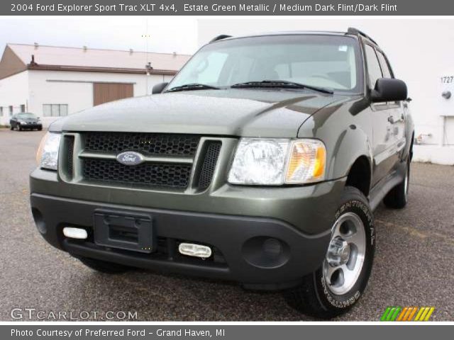 2004 Ford Explorer Sport Trac XLT 4x4 in Estate Green Metallic