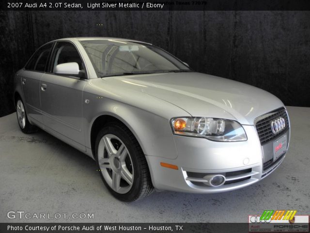 2007 Audi A4 2.0T Sedan in Light Silver Metallic